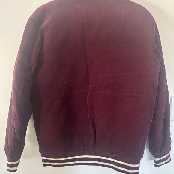 HUF Maroon Corduroy Varsity Jacket • Small - Picture 4 of 4